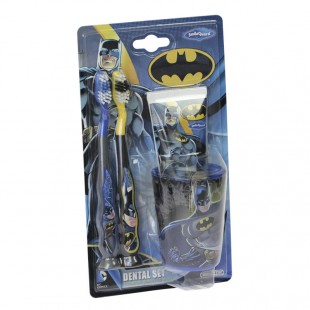SmileGuard Batman Dental Set Набор детский (2 щетки на присоске, зубная паста, стакан) от 2-6 лет