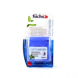 Fuchs Zahnseide зубная нить 50м  пропитанная фтором и мятой