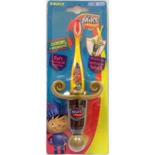MiKE the Knight детская зубная щётка с прорезиненной ручкой