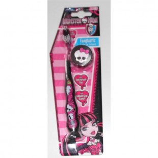 Monster High Toothbrush Witl Cap зубная щётка на присоске с защитным колпачком