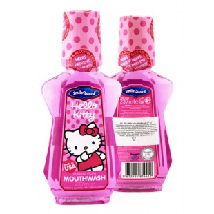 Hello Kitty Bubble Gum GDHK-2 ополаскиватель рта с флюоридом, от 6-ти лет, 237 мл
