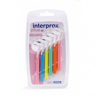 Dentaid Interprox plus mix набор межзубных ершиков разного диаметра 6 шт Dentaid Interprox plus mix набор межзубных ершиков разного диаметра 6 шт