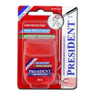 President Dental Floss Gum Protection 20 м. защита дёсен