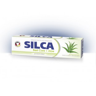Семейная зубная паста SILCA Best Care + Aloe 100 мл