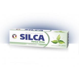 Отбеливающая зубная паста SILCA Herbal White 100 мл.