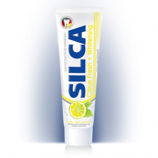 Отбеливающая зубная паста SILCA Citrus Fresh + Whitening 100 мл.